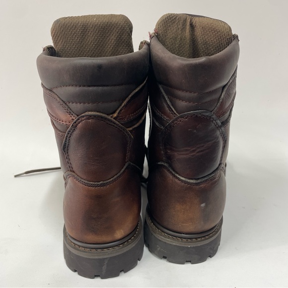 FRYE Men’s Work Boots 87470 Glenwood Lace Up Brown Leather Insulated Size 10 M - Picture 4 of 7